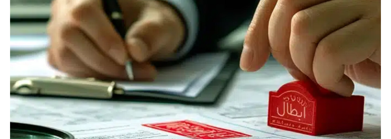ابطال سند رسمی 
